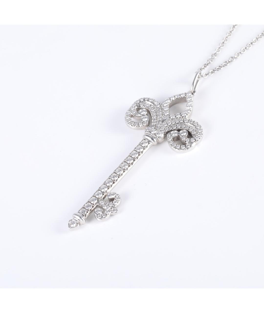 TIFFANY&CO Серебряное платиновое колье, фото 2