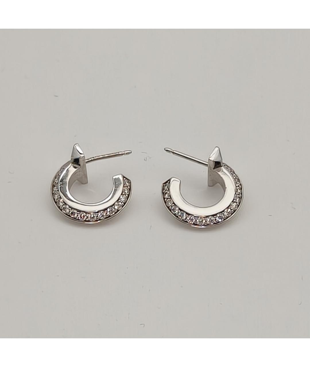 TIFFANY&CO Серебряные серьги из белого золота, фото 2