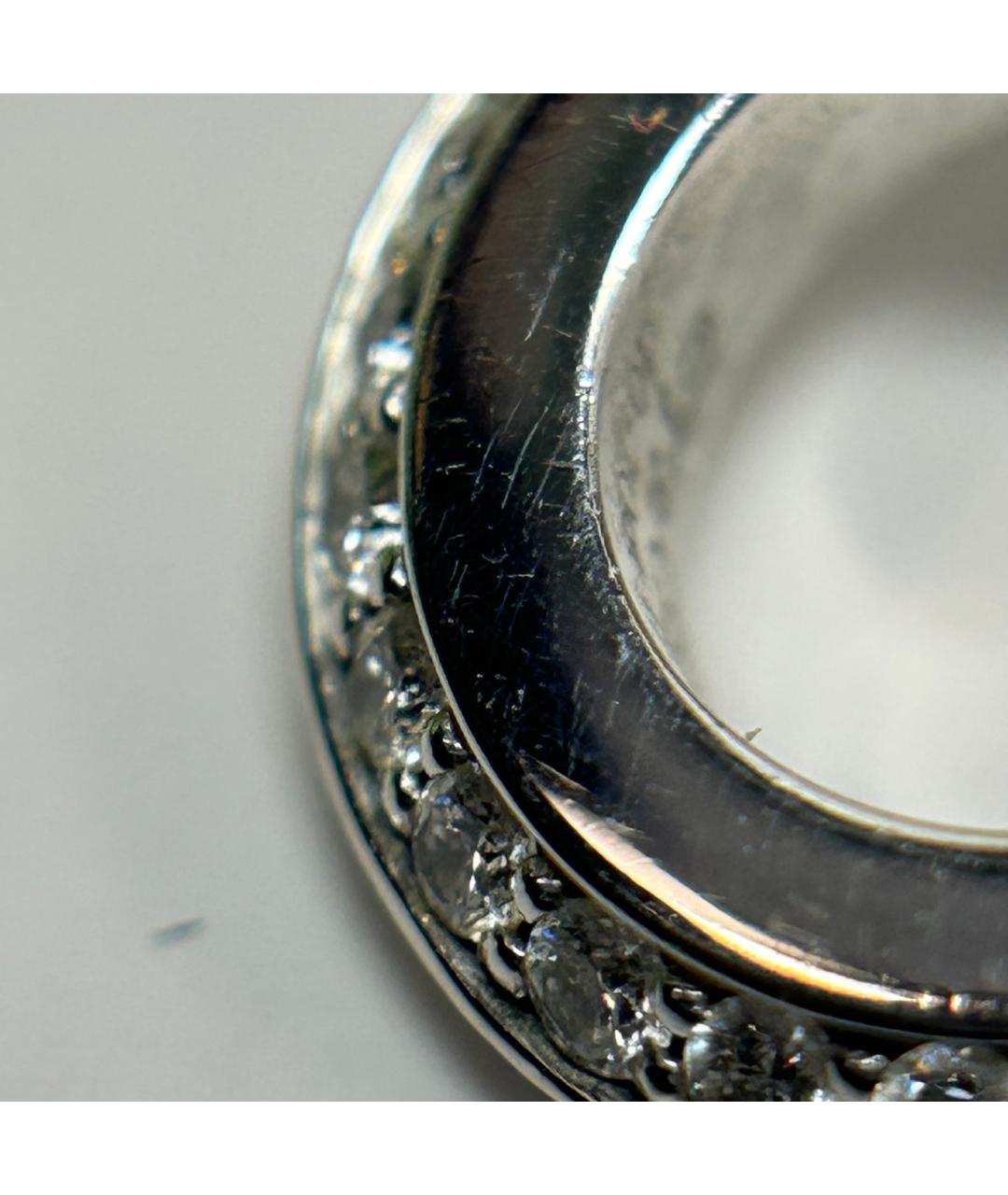 TIFFANY&CO Серебряные серьги из белого золота, фото 9