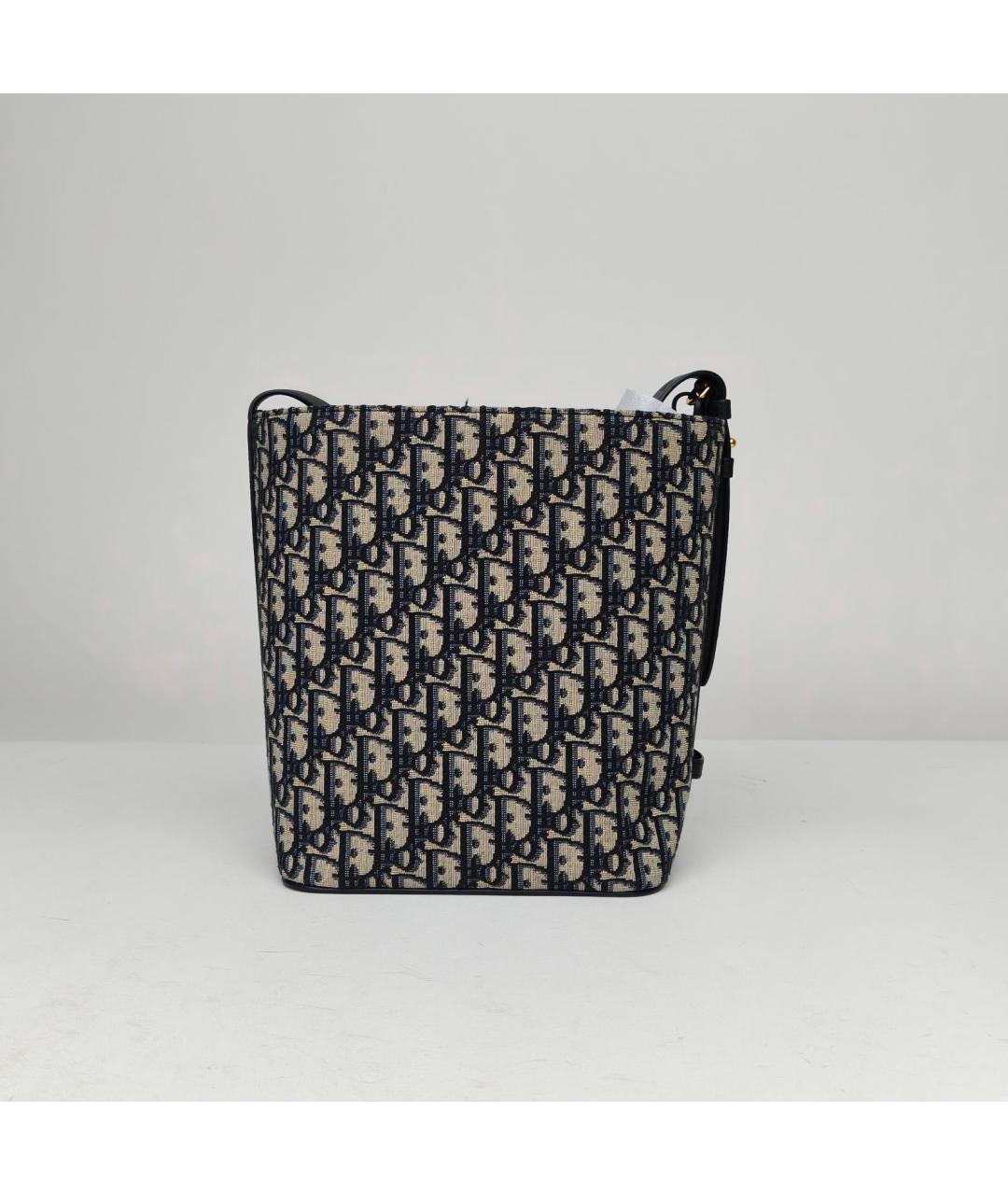 CHRISTIAN DIOR Темно-синяя сумка через плечо, фото 3