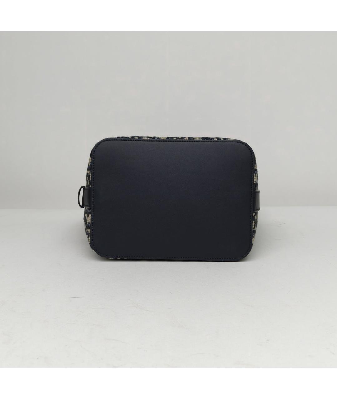 CHRISTIAN DIOR Темно-синяя сумка через плечо, фото 5