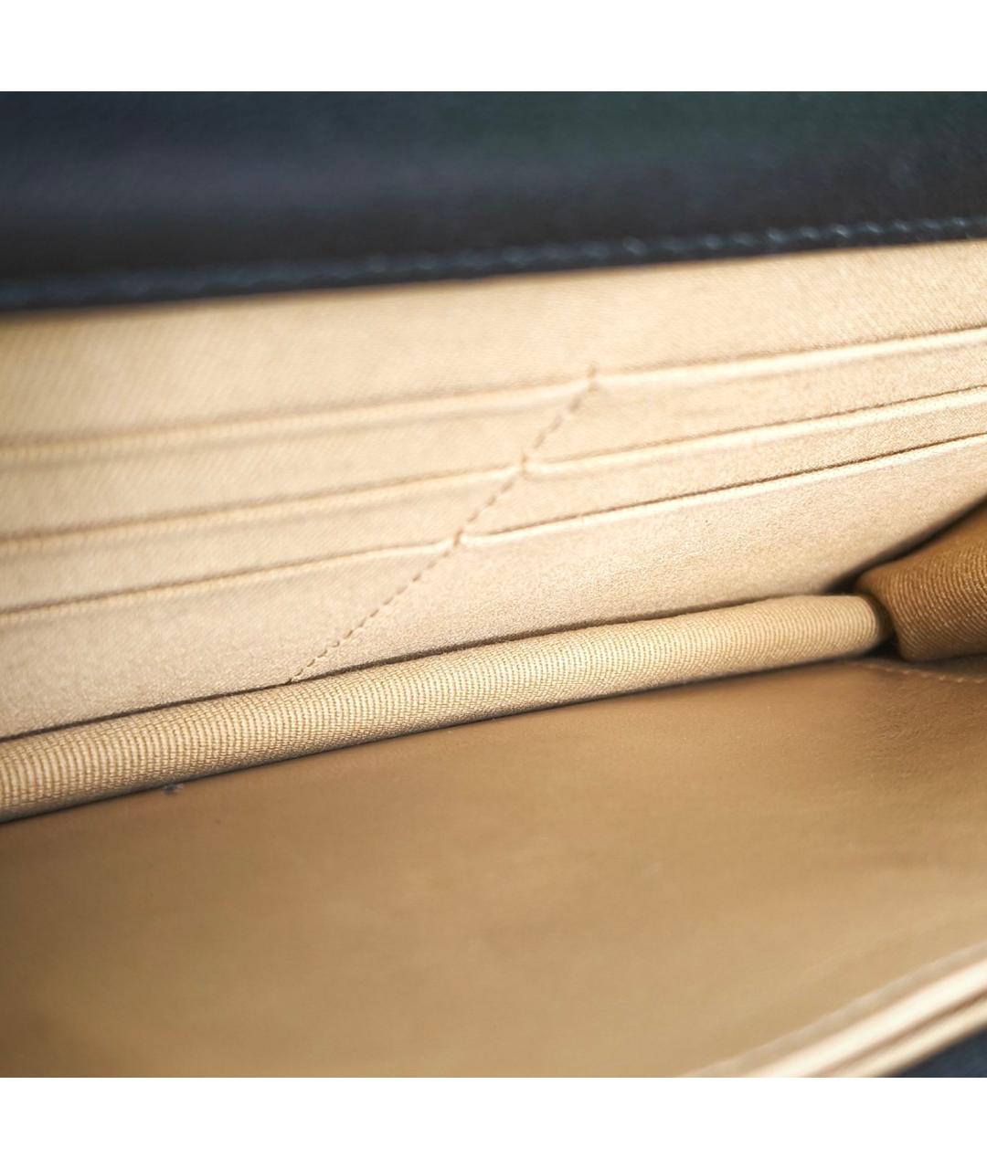 CHANEL Черная кожаная сумка через плечо, фото 8