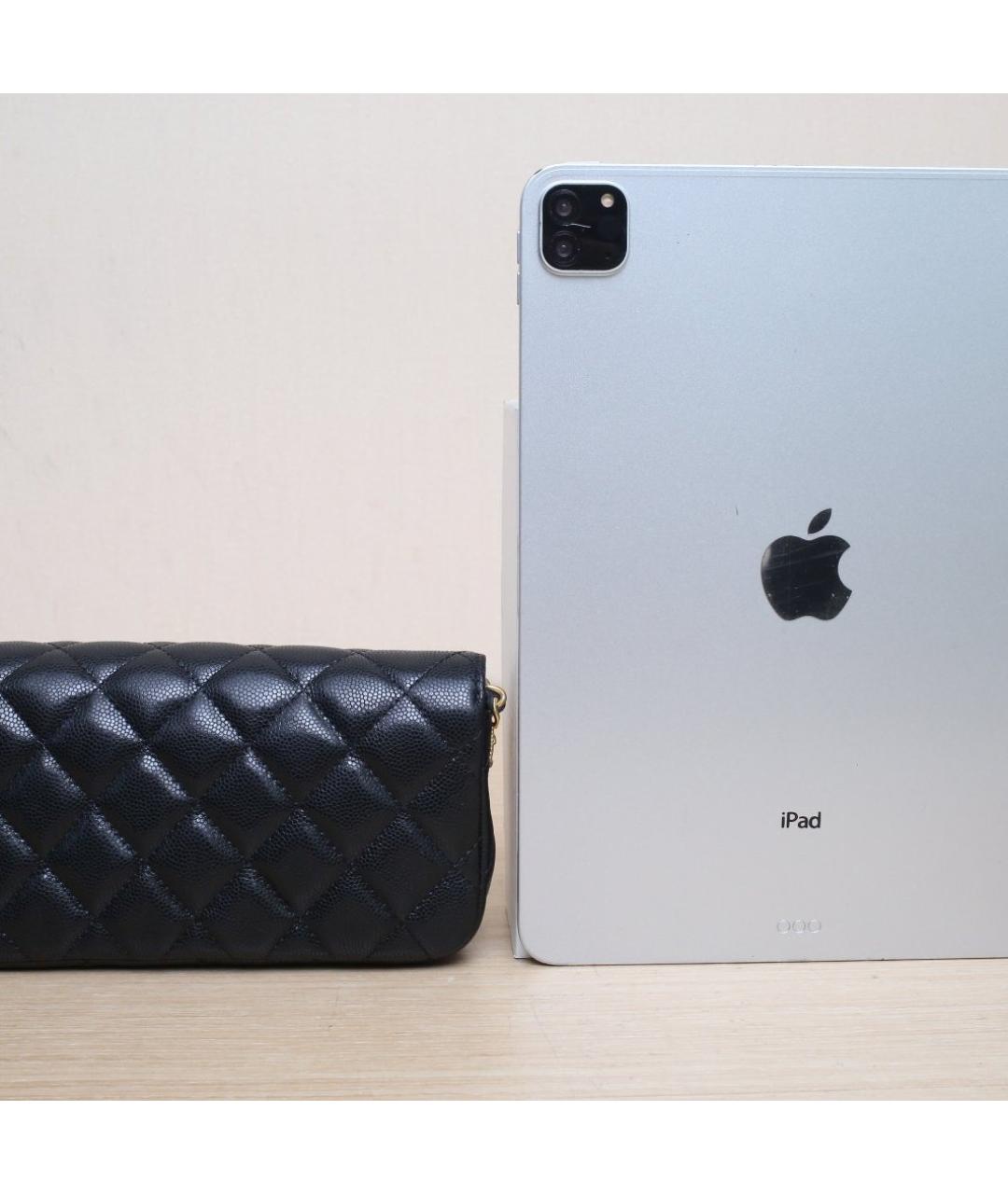 CHANEL Черная кожаная сумка через плечо, фото 7