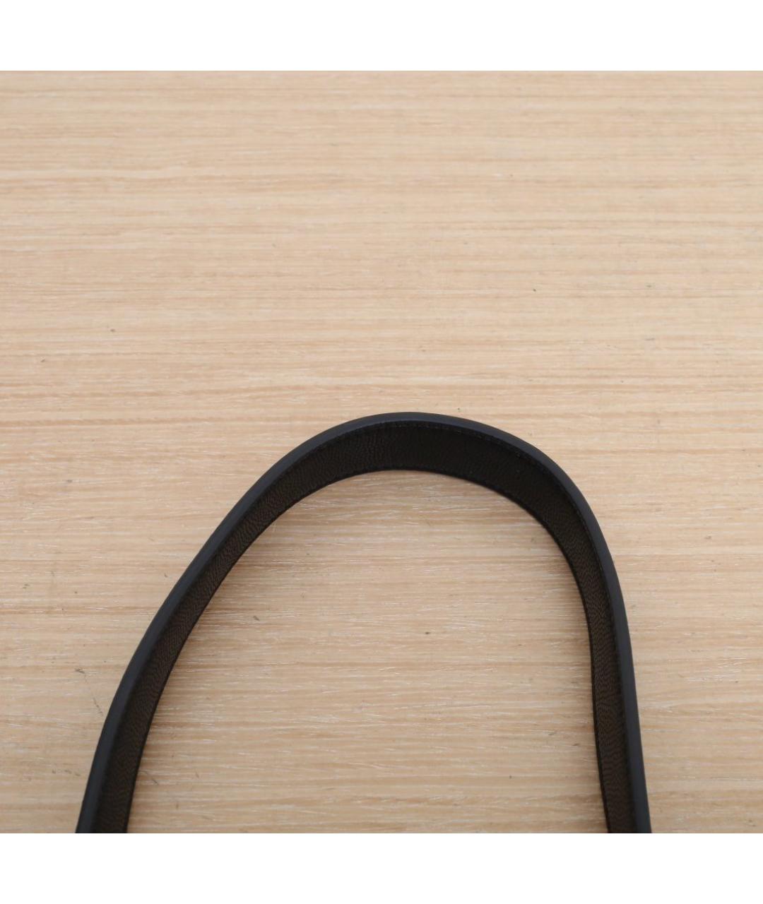 CHANEL Черная кожаная сумка через плечо, фото 9