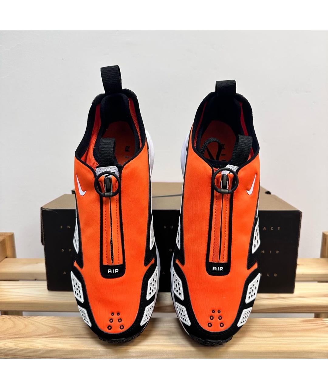 NIKE Оранжевое низкие кроссовки / кеды, фото 3