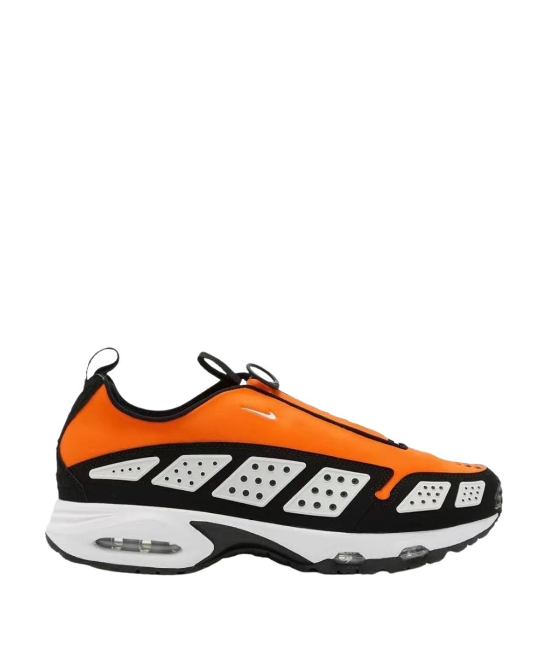 NIKE Оранжевое низкие кроссовки / кеды, фото 1