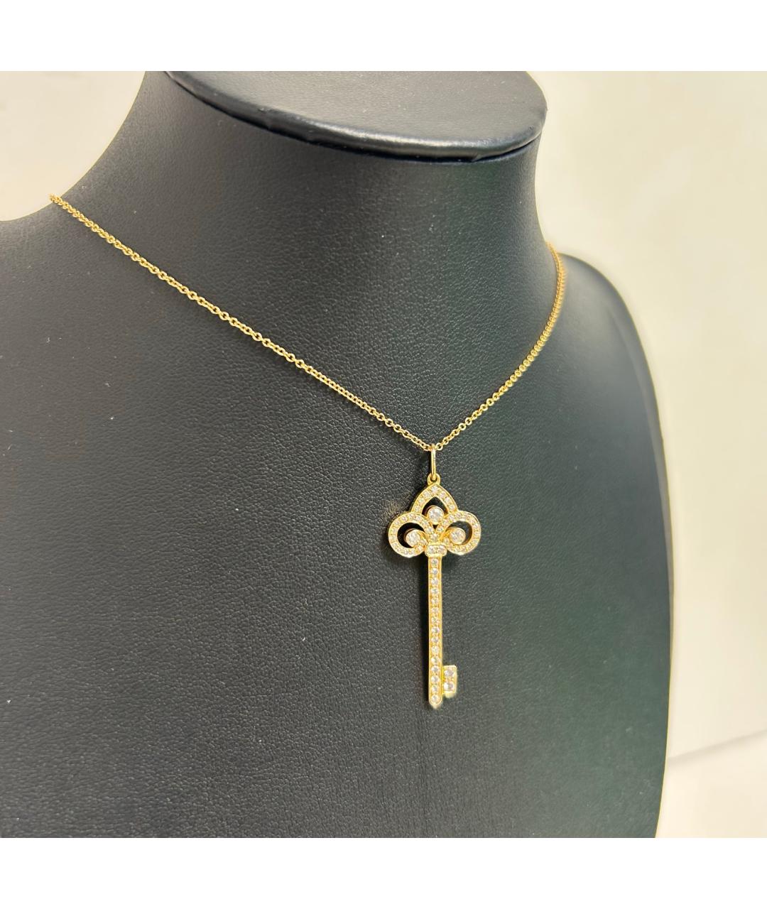 TIFFANY&CO Золотое колье из желтого золота, фото 9
