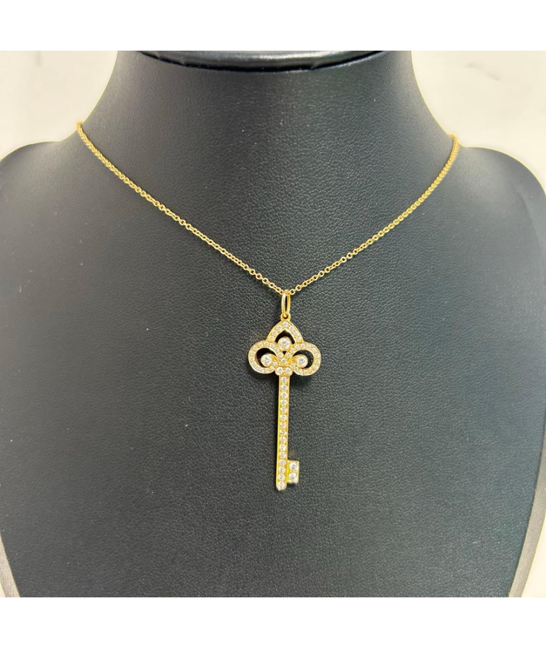 TIFFANY&CO Золотое колье из желтого золота, фото 8