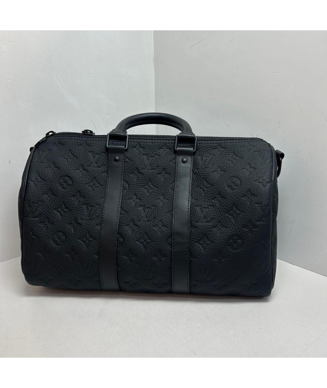 LOUIS VUITTON Антрацитовая дорожная/спортивная сумка, фото 8