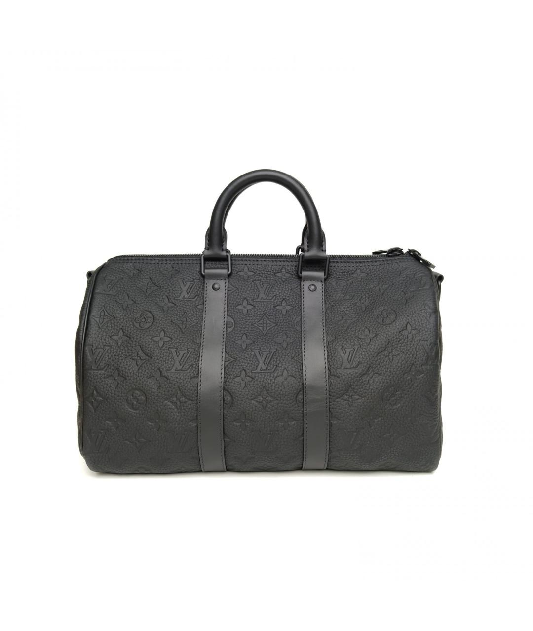 LOUIS VUITTON Антрацитовая дорожная/спортивная сумка, фото 4