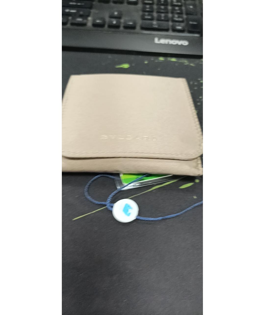 BVLGARI Серебряные серьги из белого золота, фото 3