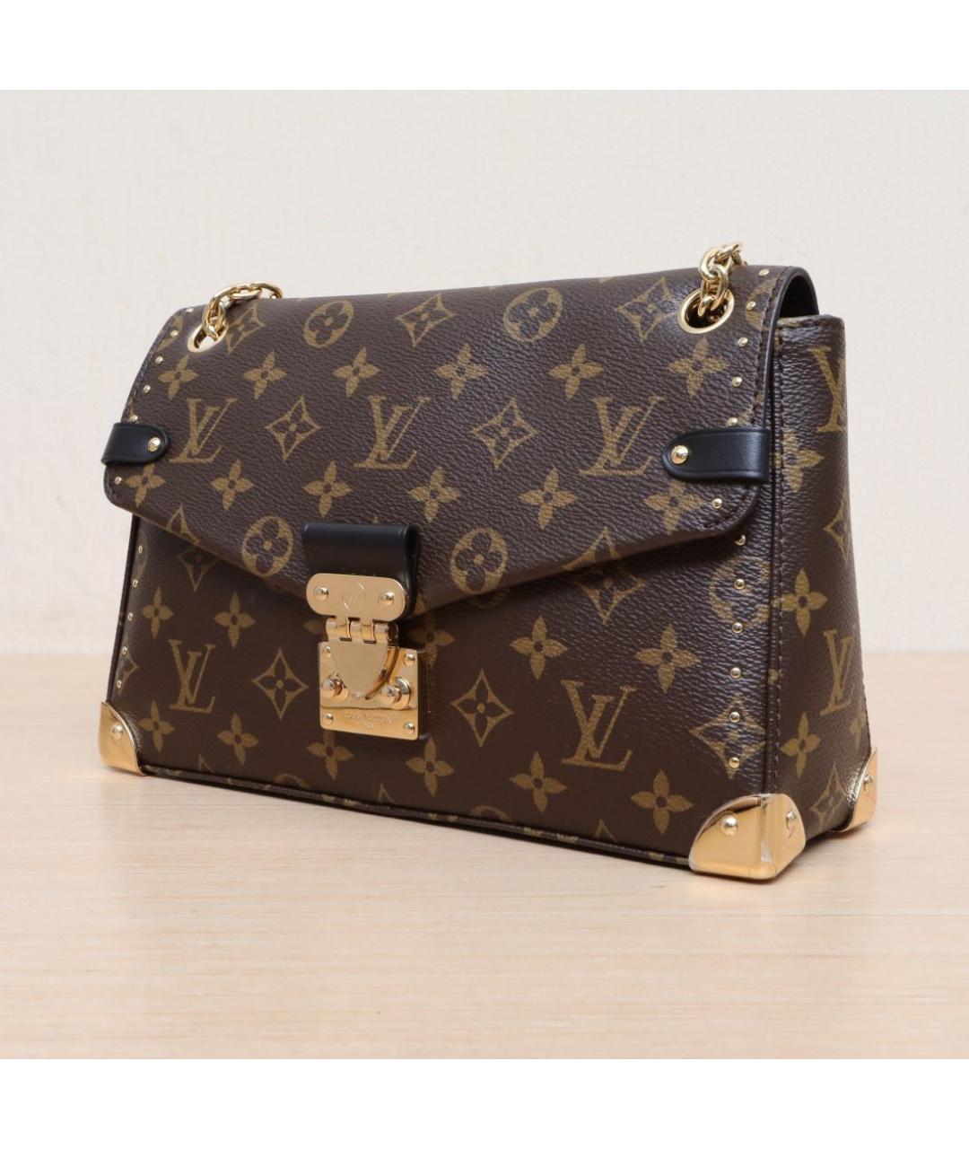 LOUIS VUITTON Коричневая сумка через плечо, фото 3