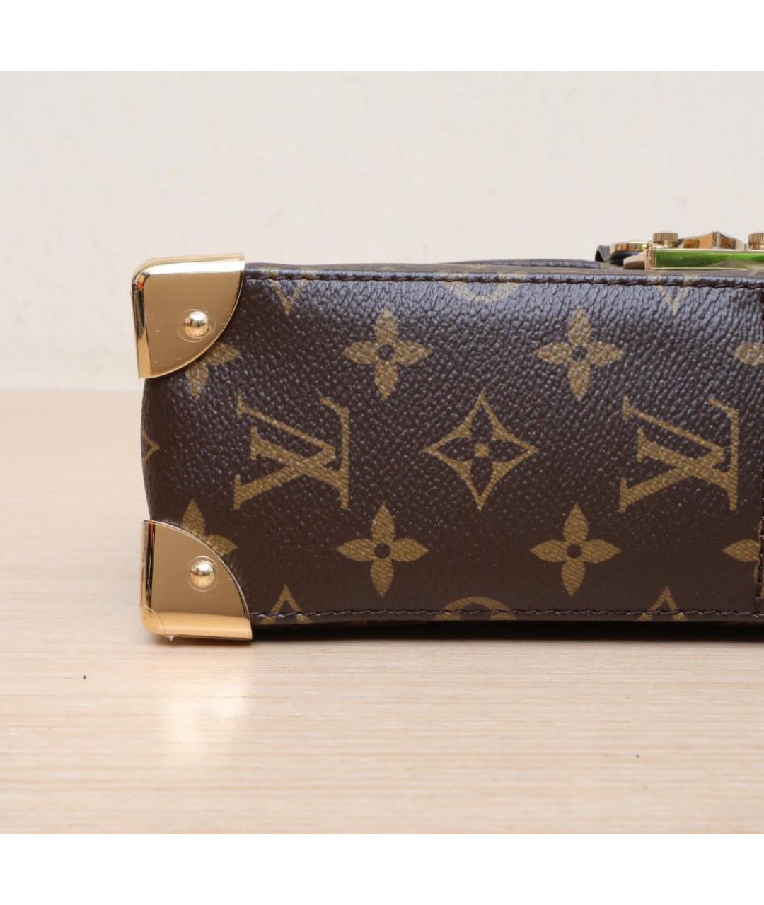 LOUIS VUITTON Коричневая сумка через плечо, фото 8