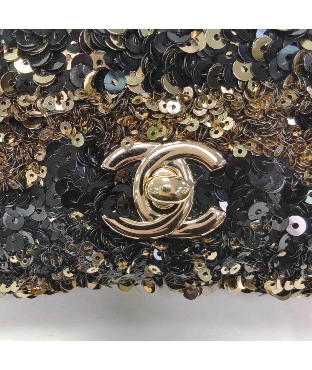 CHANEL Черная сумка через плечо, фото 7