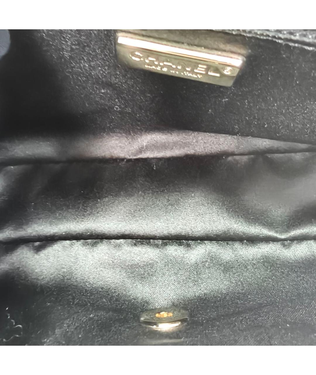 CHANEL Черная сумка через плечо, фото 8