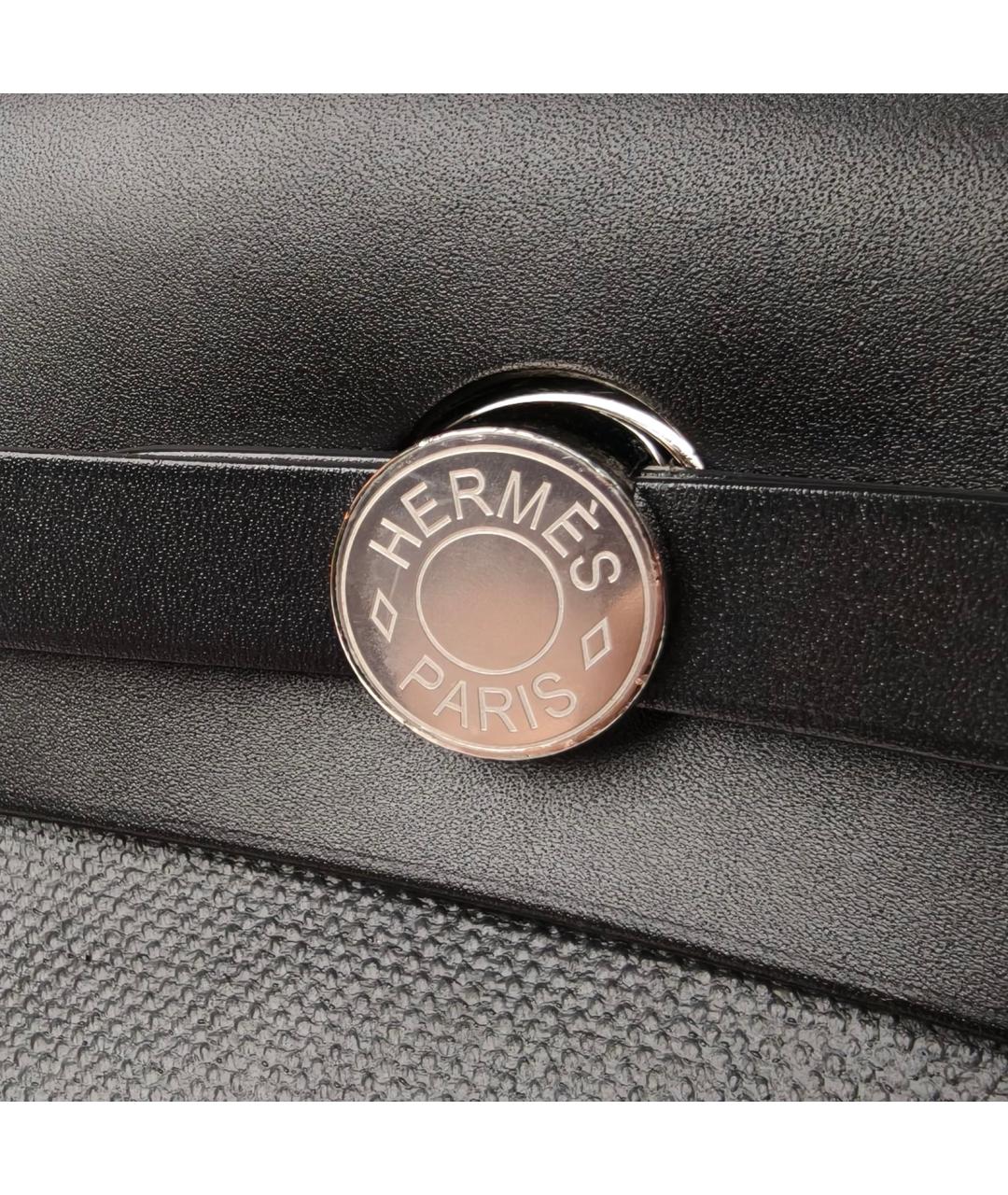 HERMES Черная сумка через плечо, фото 7