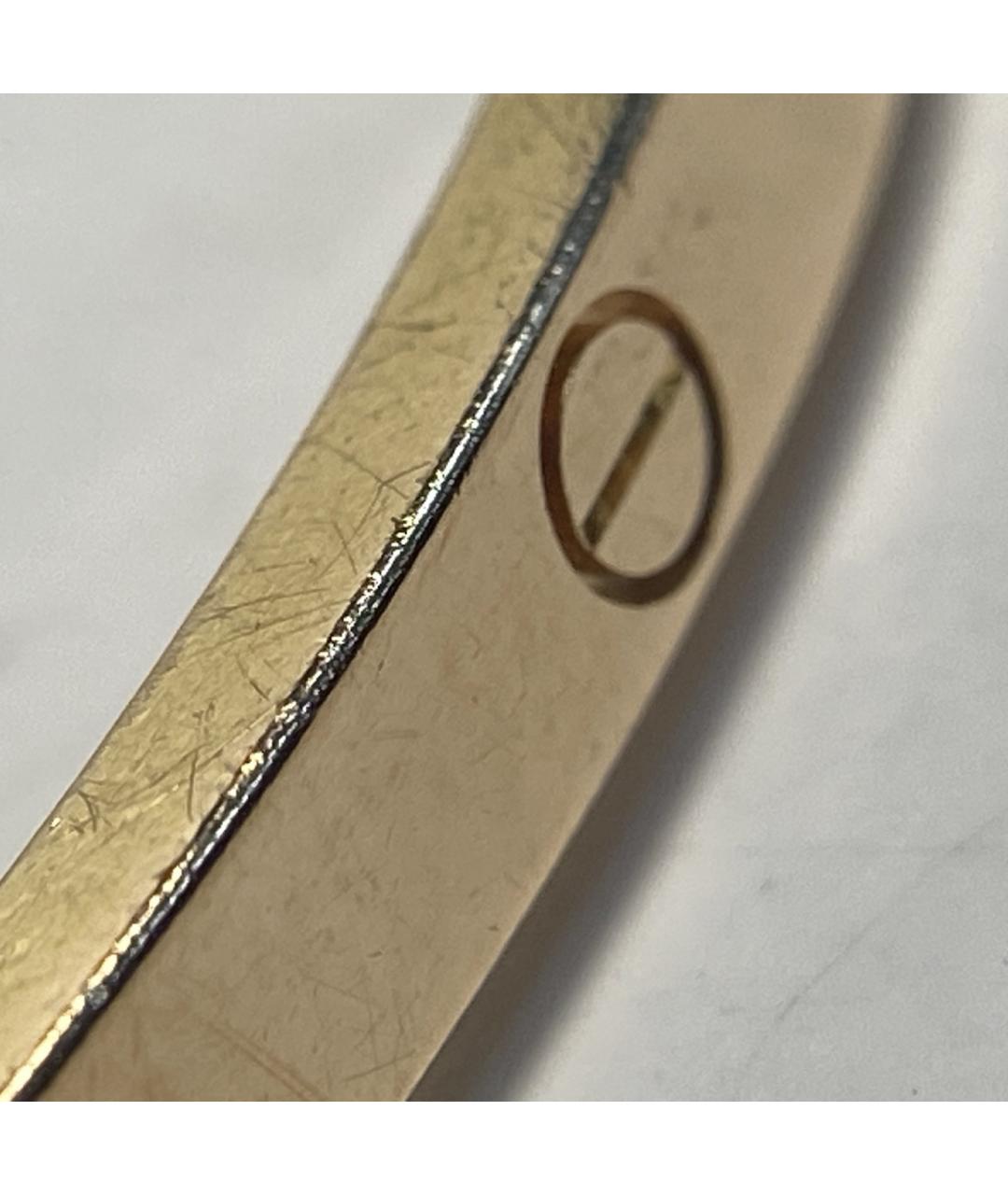 CARTIER Золотой браслет из розового золота, фото 8