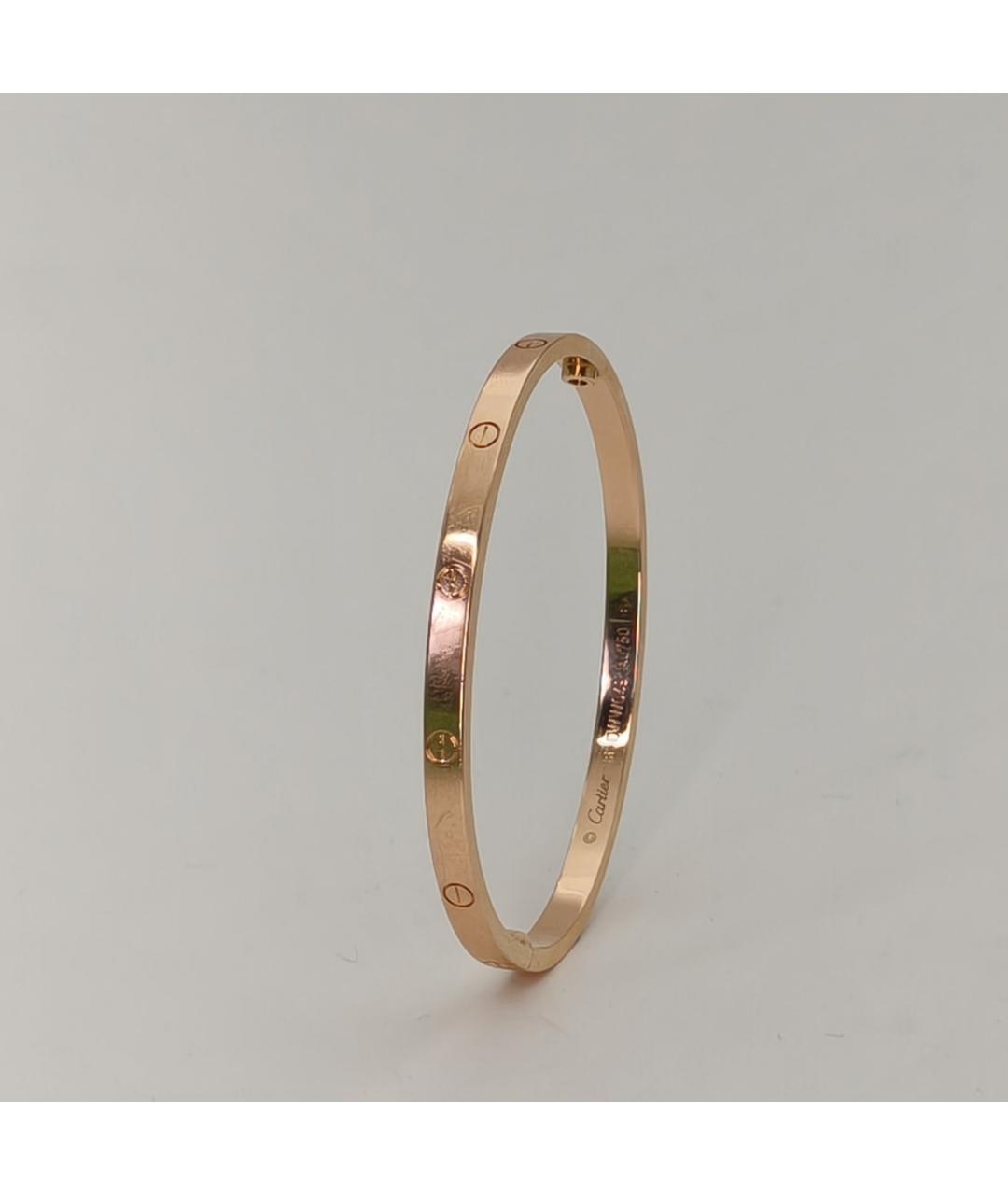 CARTIER Золотой браслет из розового золота, фото 2