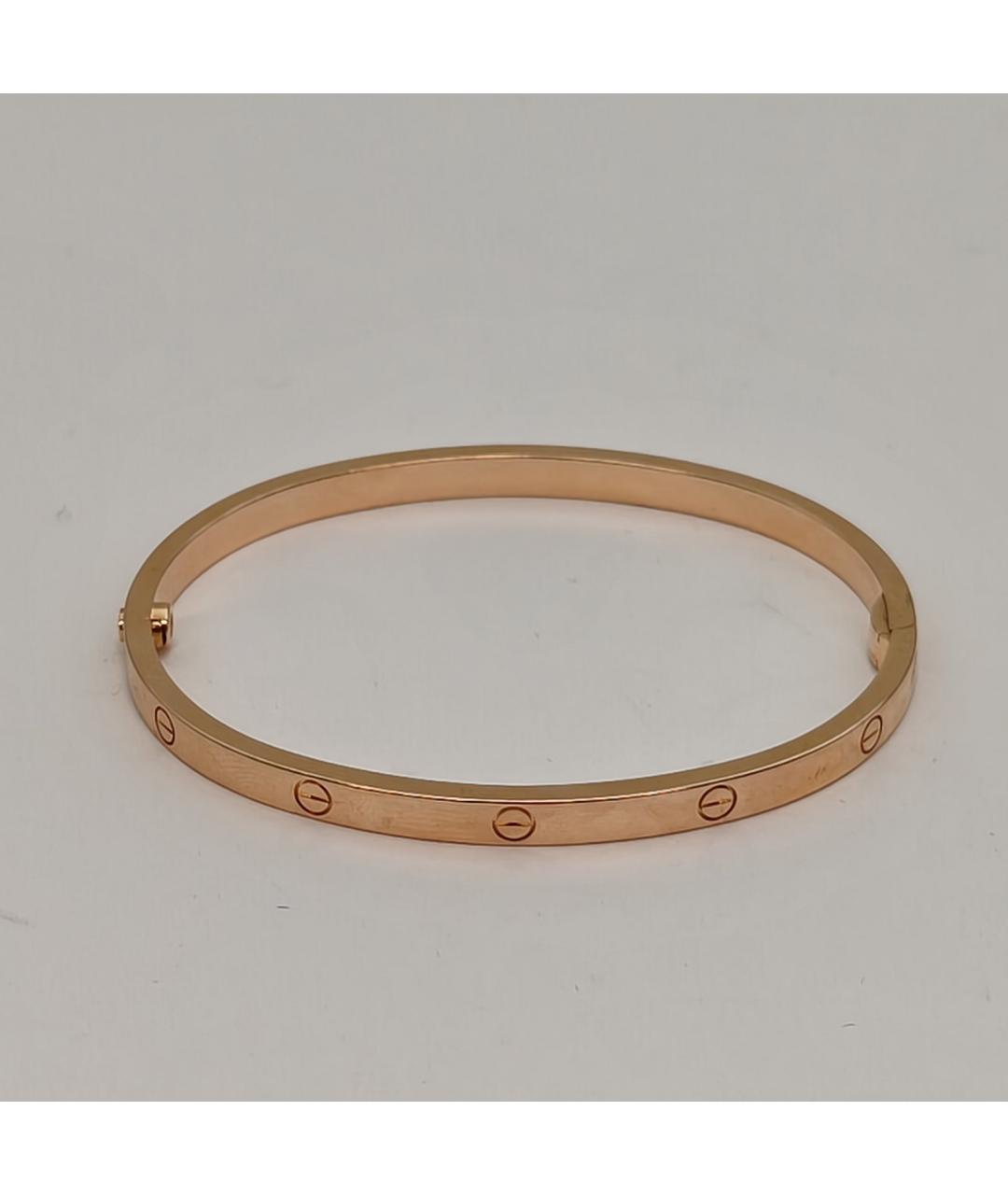 CARTIER Золотой браслет из розового золота, фото 5