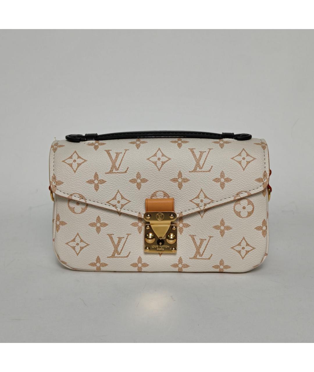 LOUIS VUITTON Бежевая сумка через плечо, фото 2