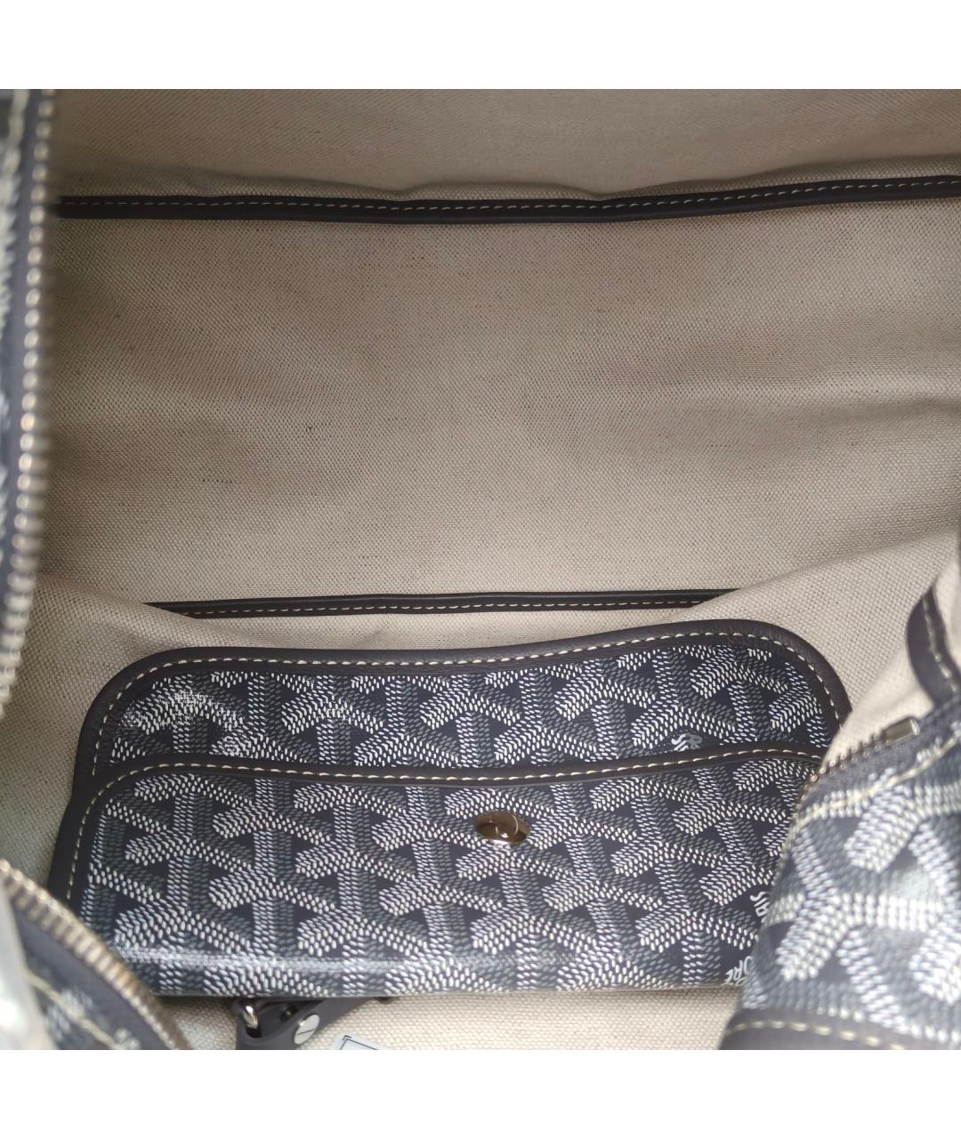 GOYARD Серая сумка через плечо, фото 5