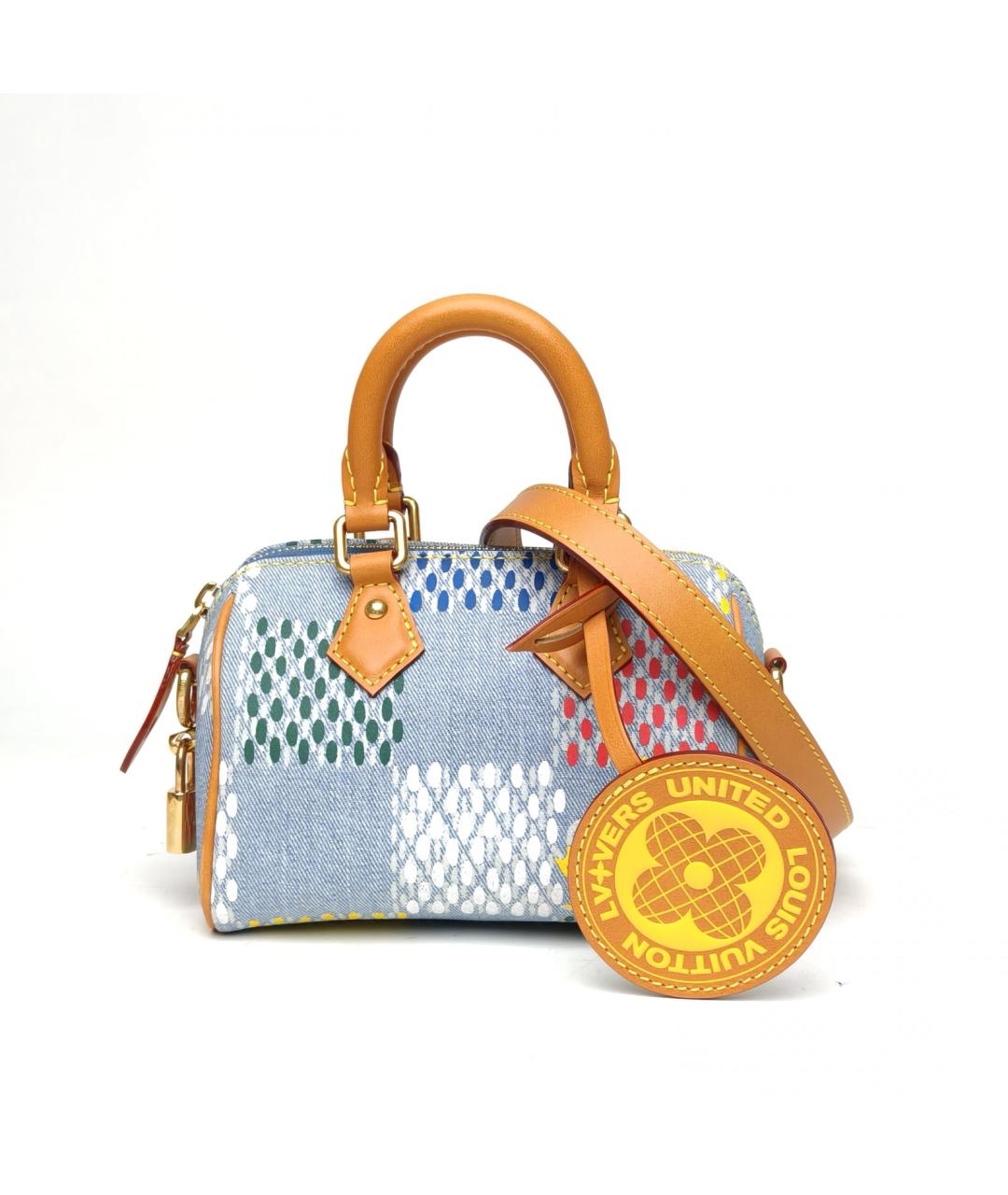 LOUIS VUITTON Мульти деним сумка через плечо, фото 2