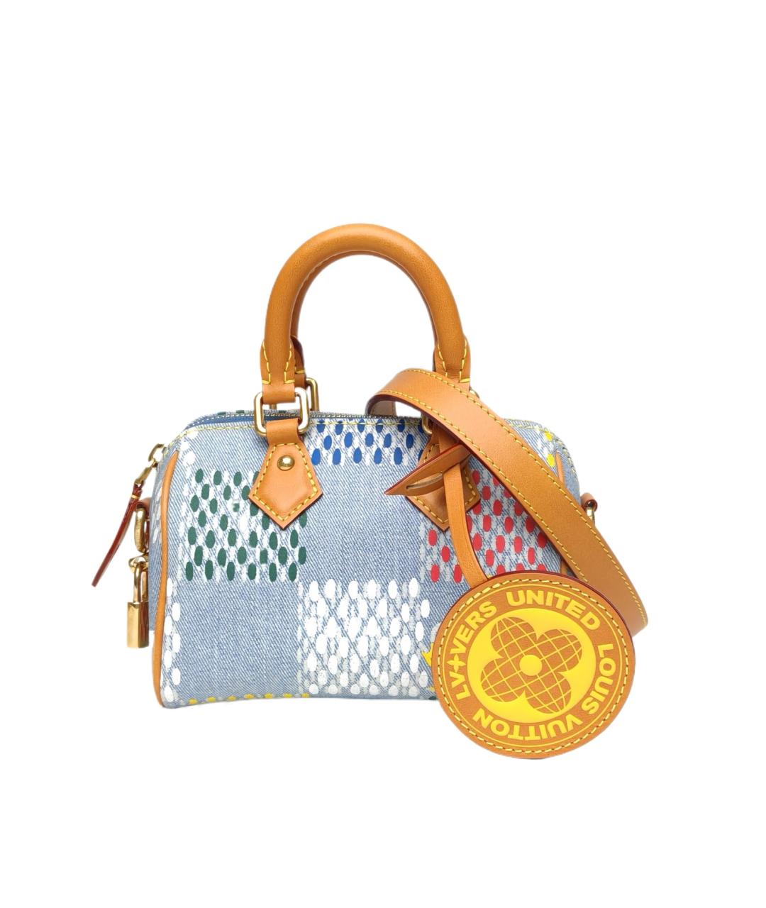 LOUIS VUITTON Мульти деним сумка через плечо, фото 9