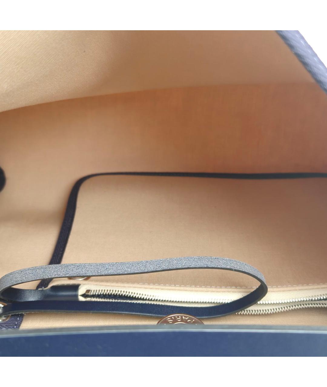 HERMES Бежевая сумка с короткими ручками, фото 7