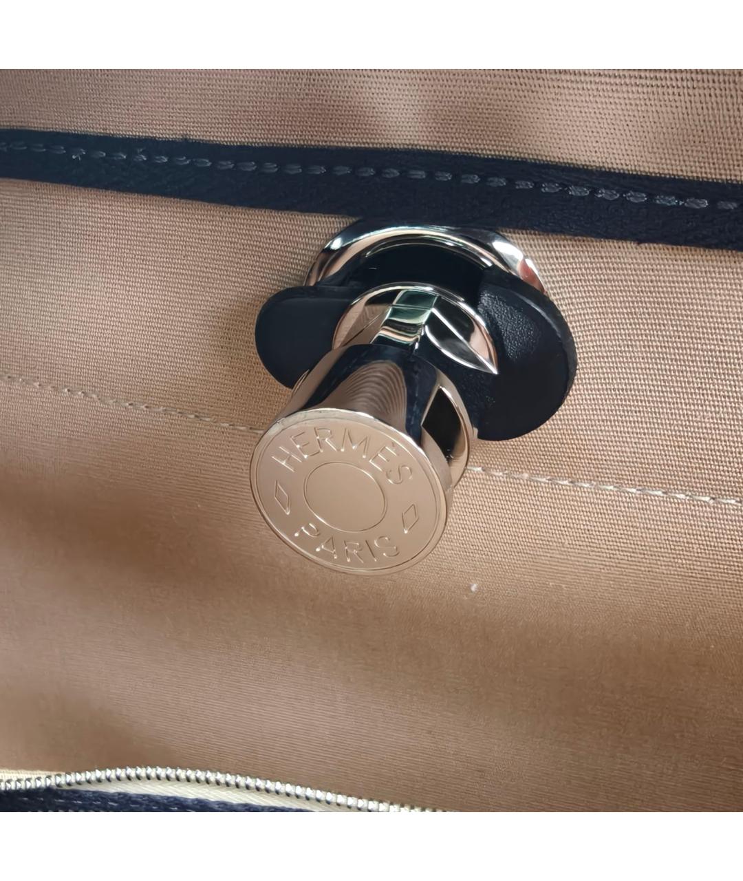 HERMES Бежевая сумка с короткими ручками, фото 8