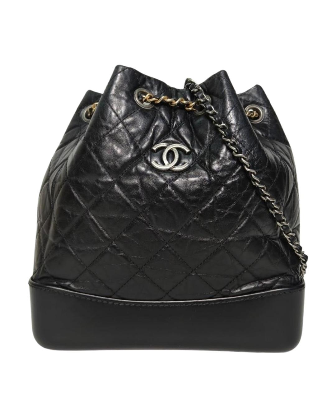 CHANEL Черный рюкзак, фото 1