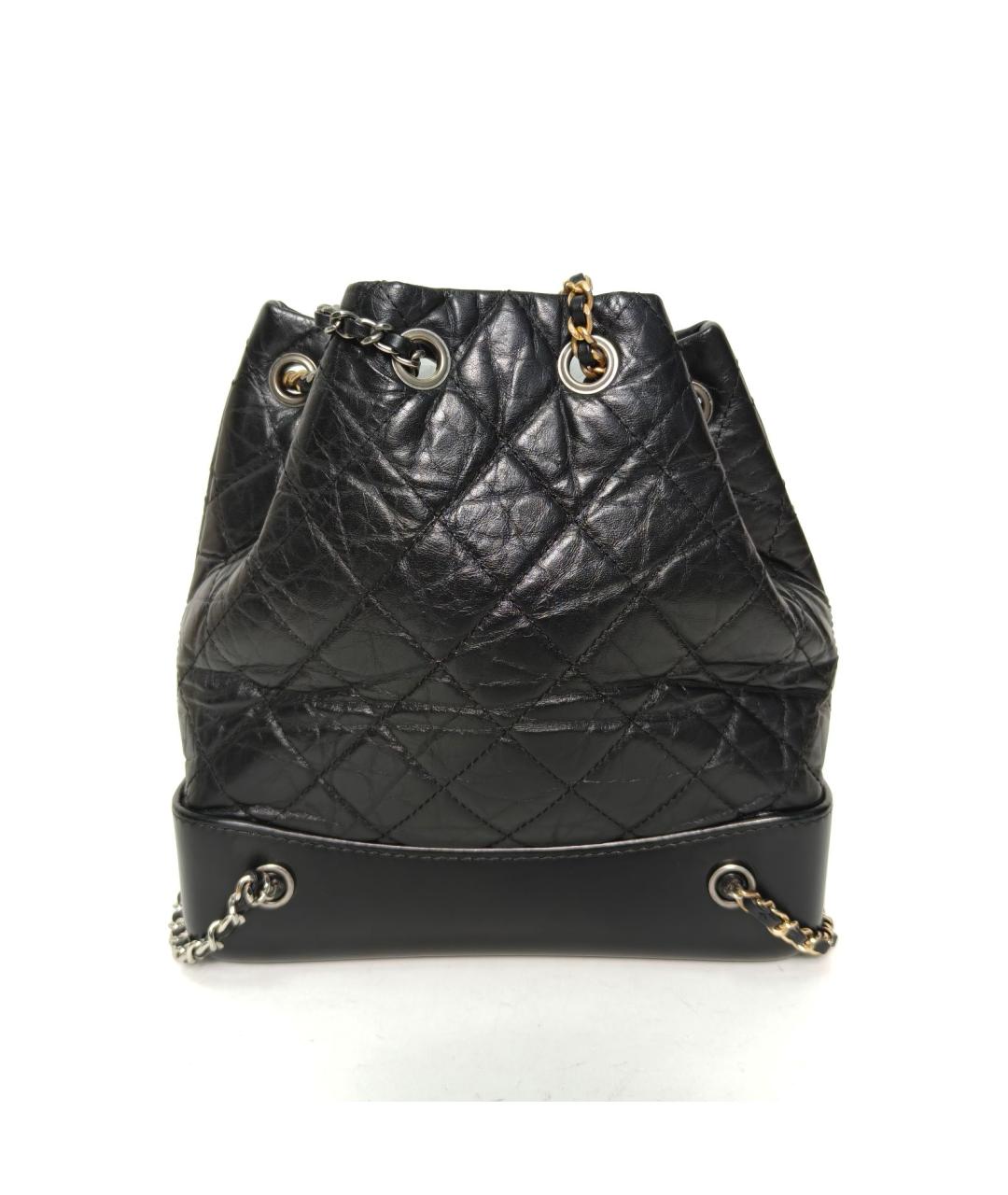 CHANEL Черный рюкзак, фото 4