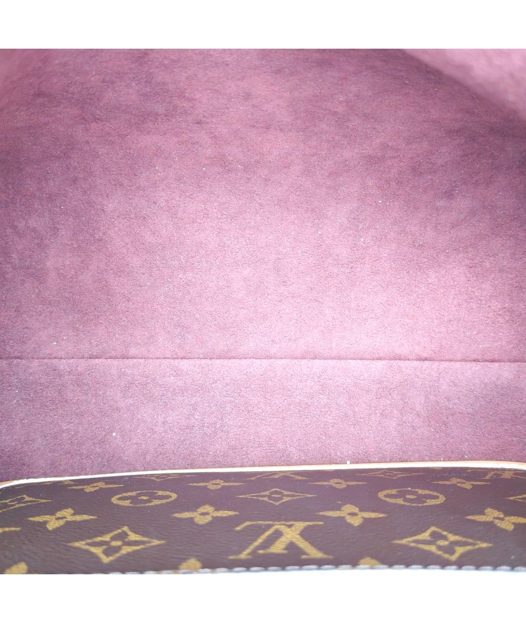 LOUIS VUITTON Коричневая сумка через плечо, фото 6