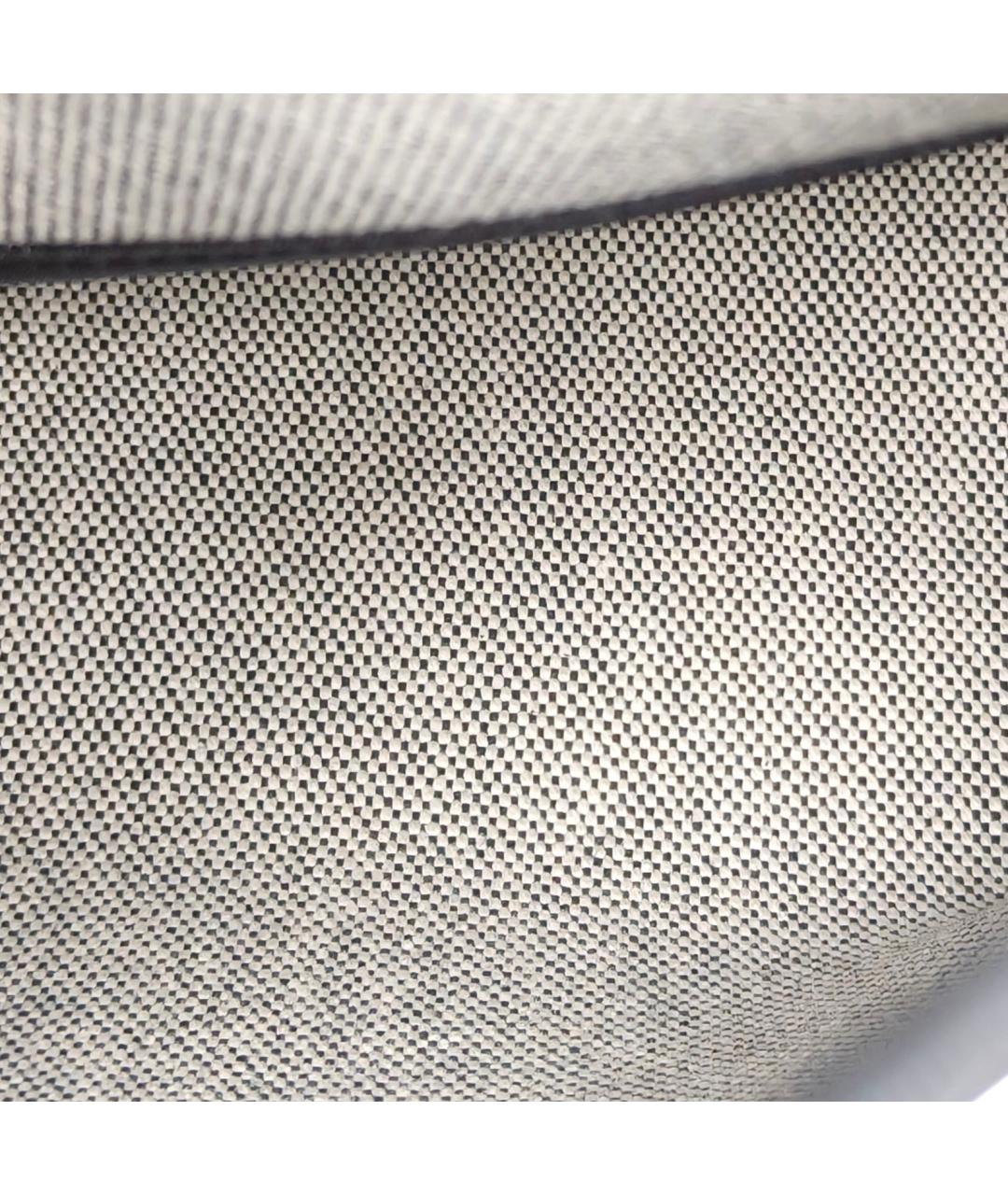 HERMES Черная кожаная сумка с короткими ручками, фото 8