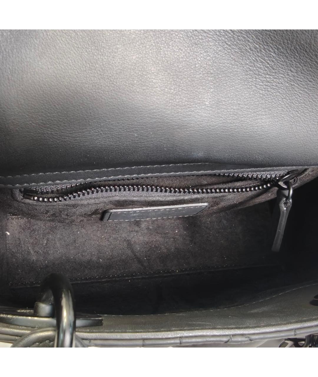 CHRISTIAN DIOR Черная сумка через плечо, фото 7