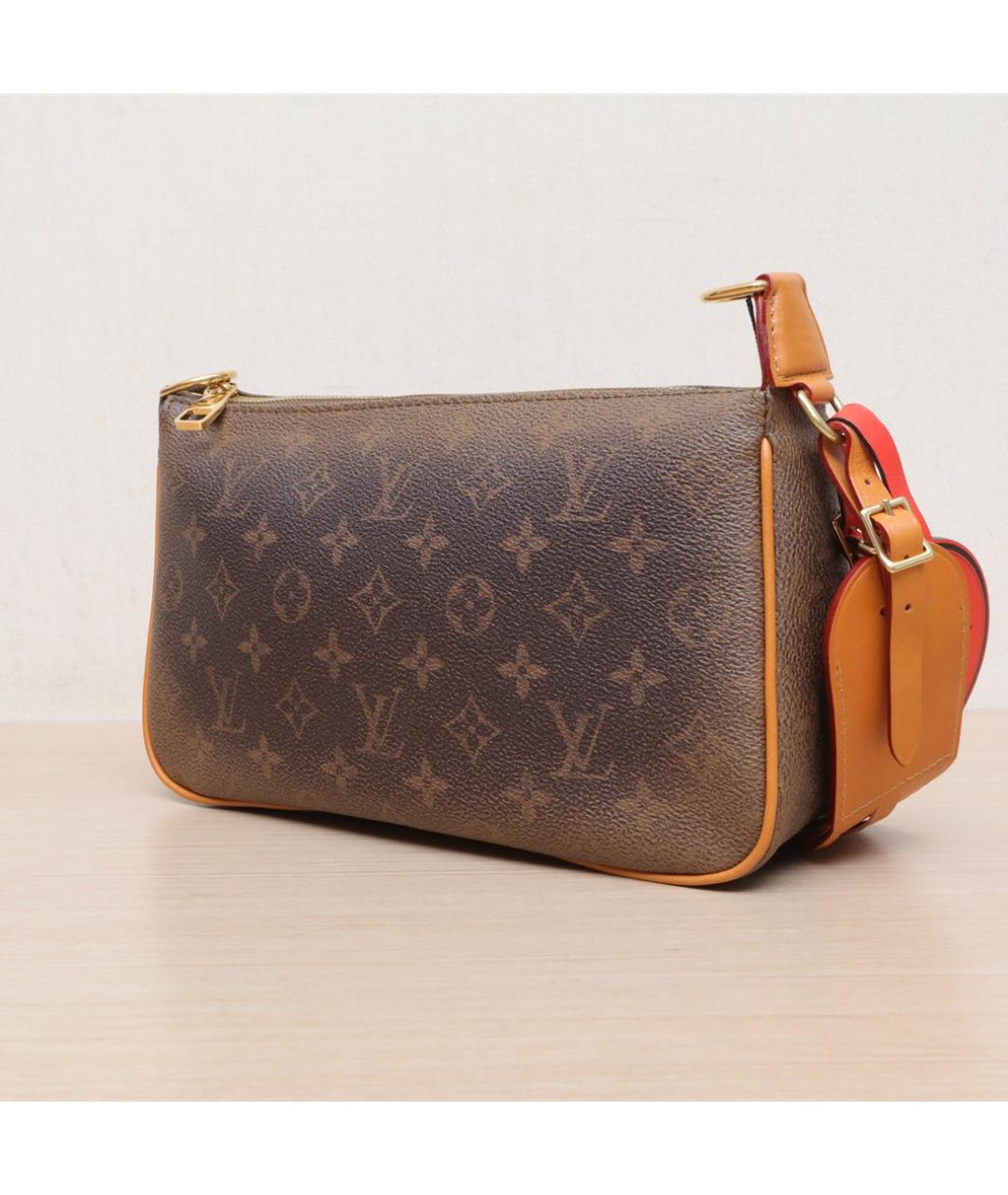 LOUIS VUITTON Коричневая сумка через плечо, фото 3