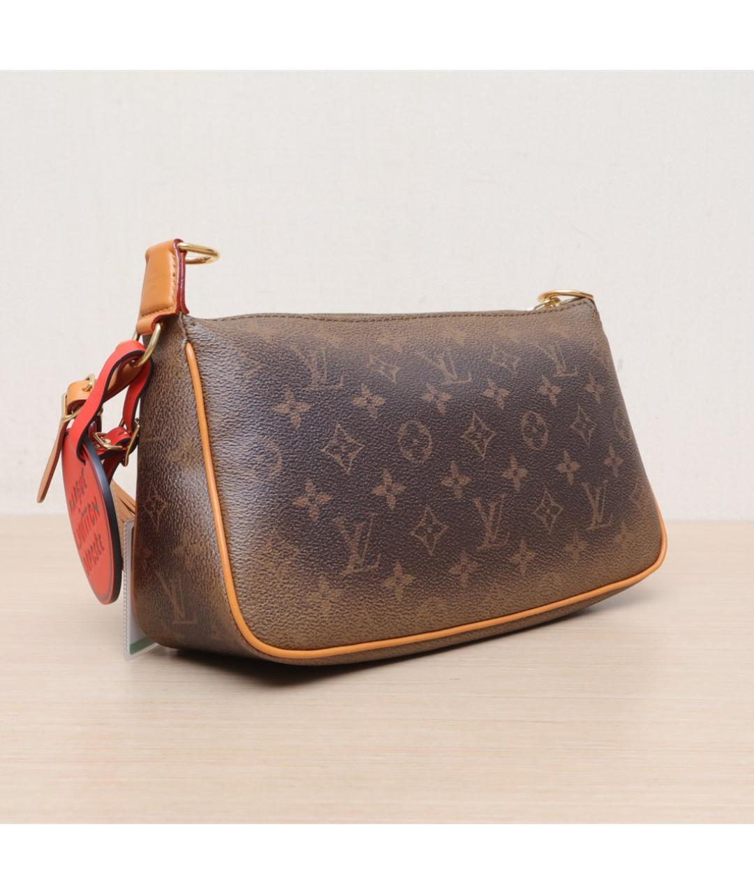 LOUIS VUITTON Коричневая сумка через плечо, фото 5