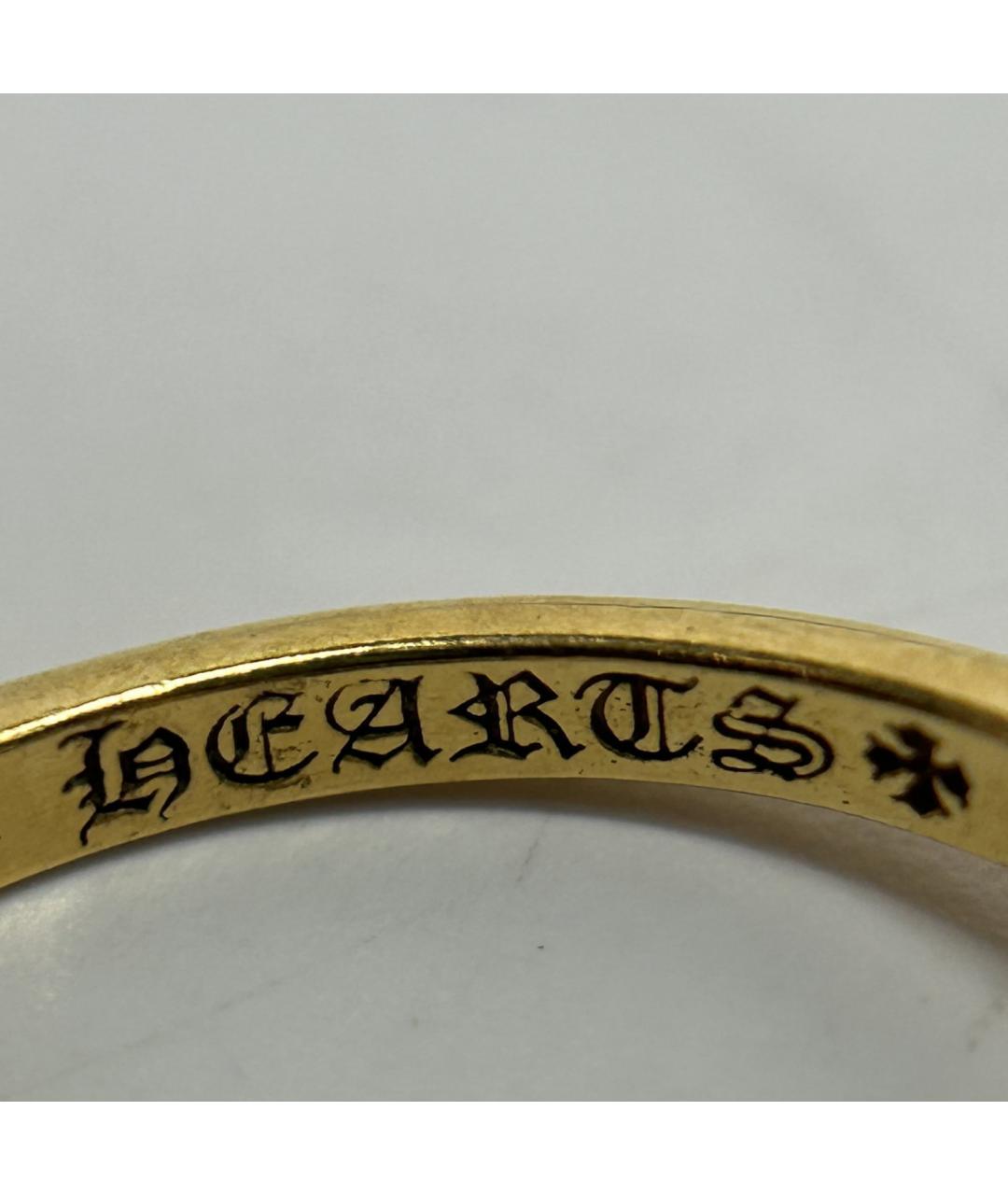 CHROME HEARTS Золотое кольцо из желтого золота, фото 8