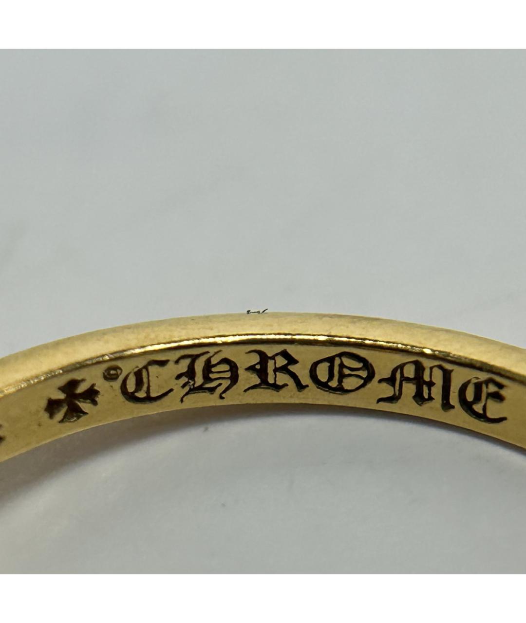 CHROME HEARTS Золотое кольцо из желтого золота, фото 9