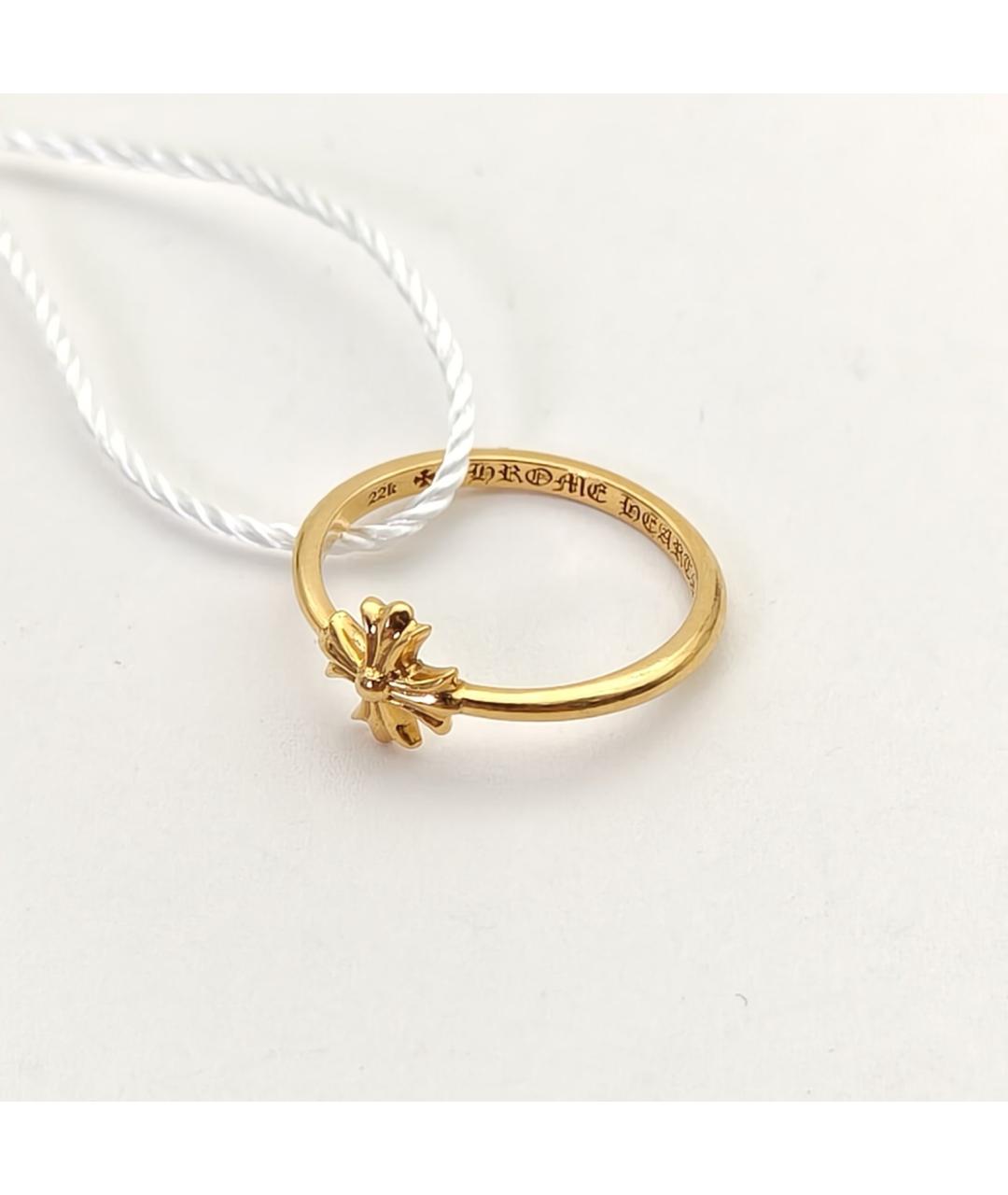 CHROME HEARTS Золотое кольцо из желтого золота, фото 4