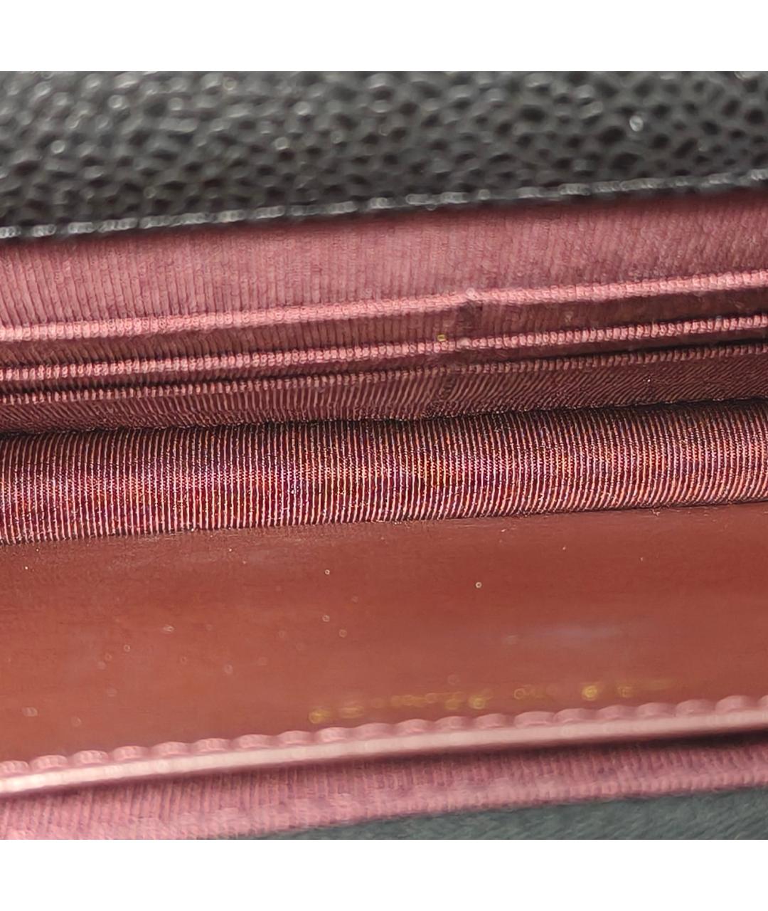 CHANEL Черная кожаная сумка через плечо, фото 8