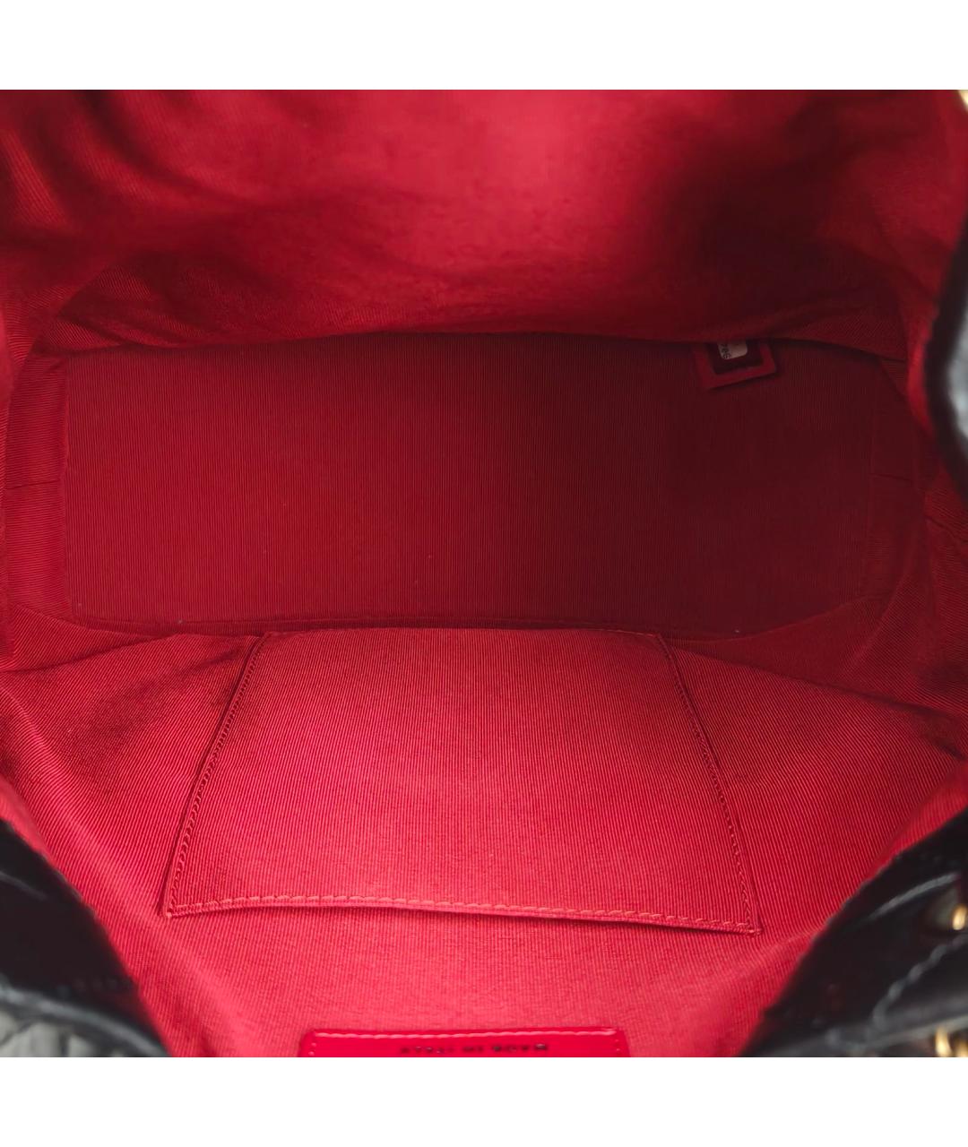 CHANEL Черный кожаный рюкзак, фото 8