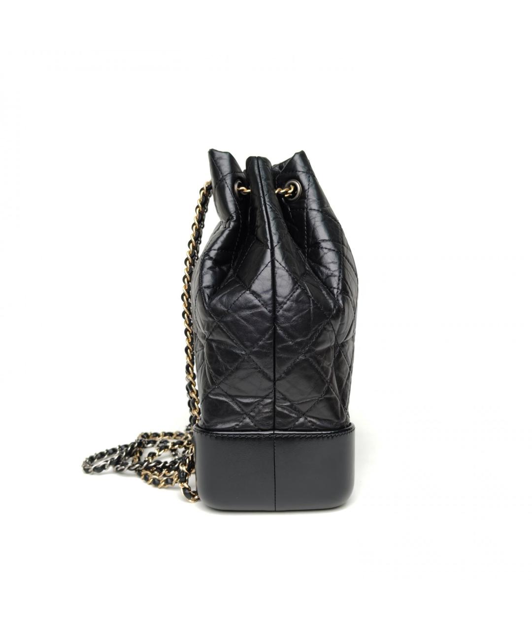 CHANEL Черный кожаный рюкзак, фото 5