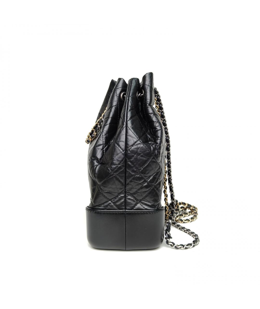 CHANEL Черный кожаный рюкзак, фото 3