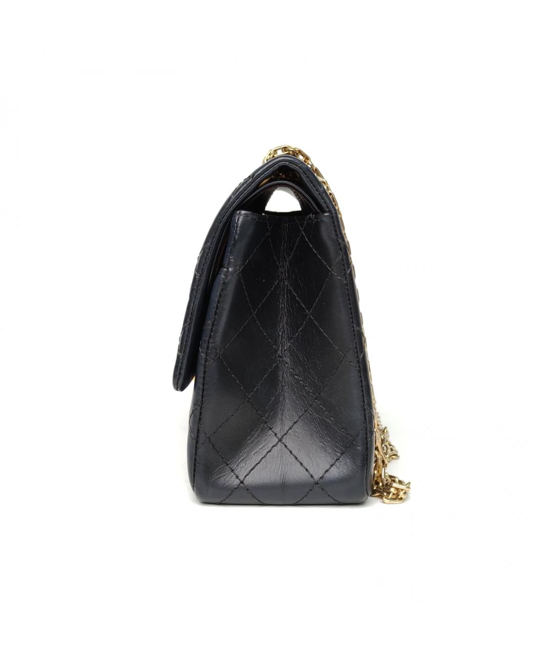 CHANEL Черная кожаная сумка через плечо, фото 3
