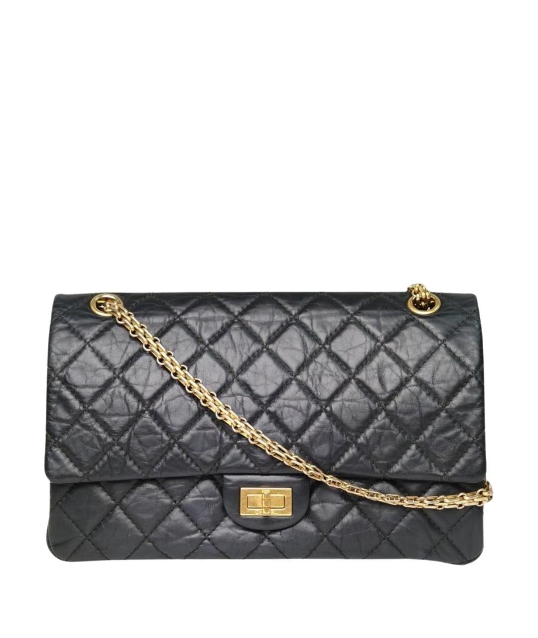 CHANEL Черная кожаная сумка через плечо, фото 1