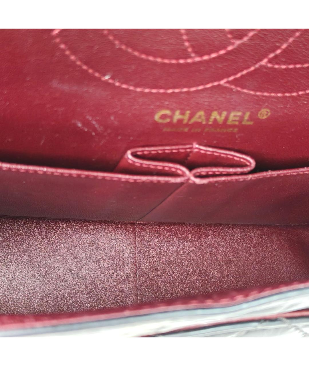 CHANEL Черная кожаная сумка через плечо, фото 7