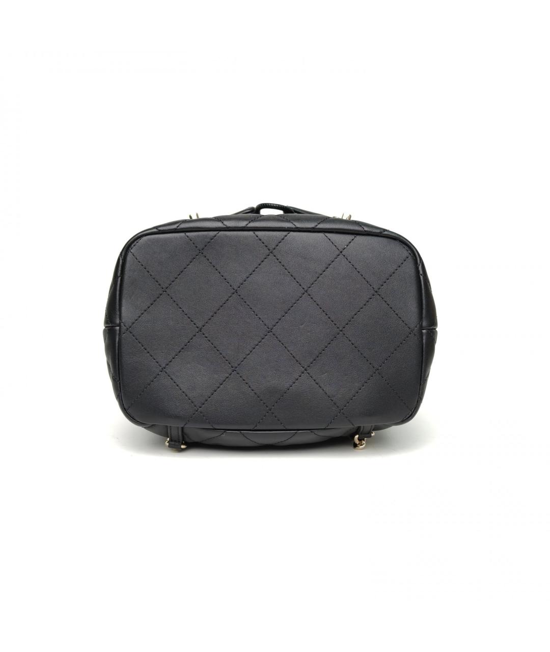 CHANEL Черный кожаный рюкзак, фото 8