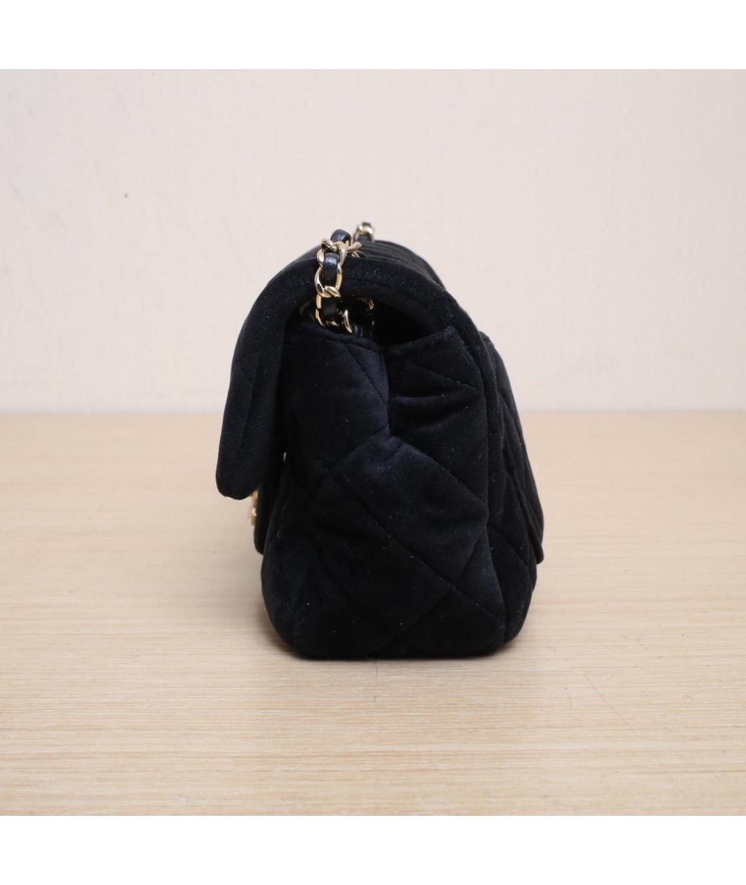 CHANEL Черная сумка через плечо, фото 5