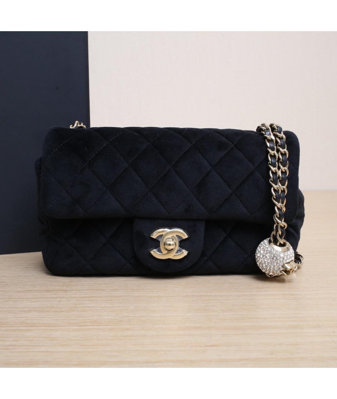 CHANEL Черная сумка через плечо, фото 2