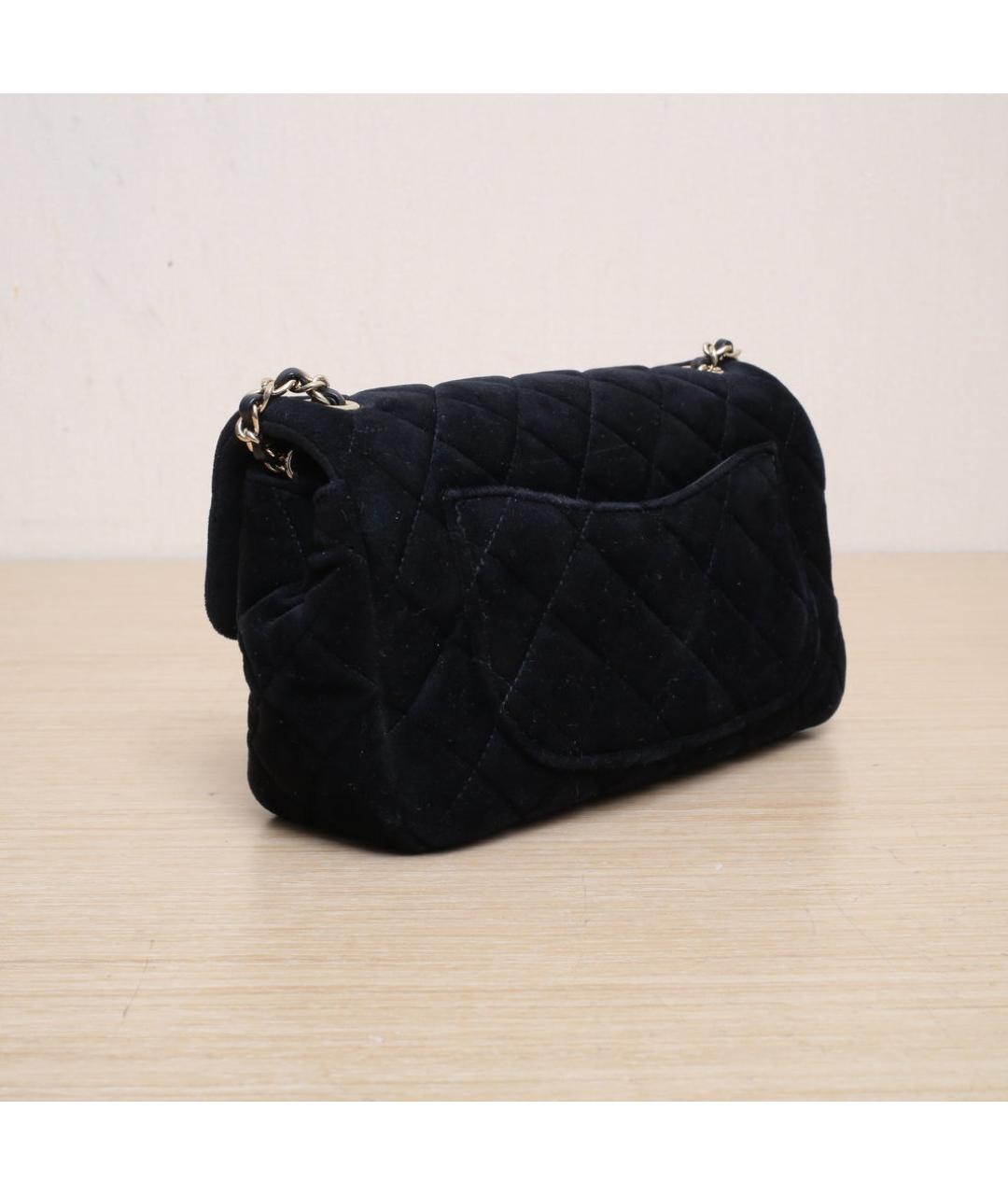 CHANEL Черная сумка через плечо, фото 6
